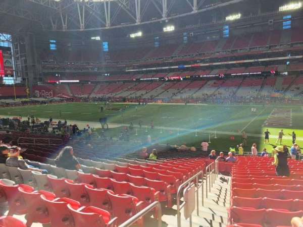 State Farm Stadium, section: 125, row: 23, seat: 14