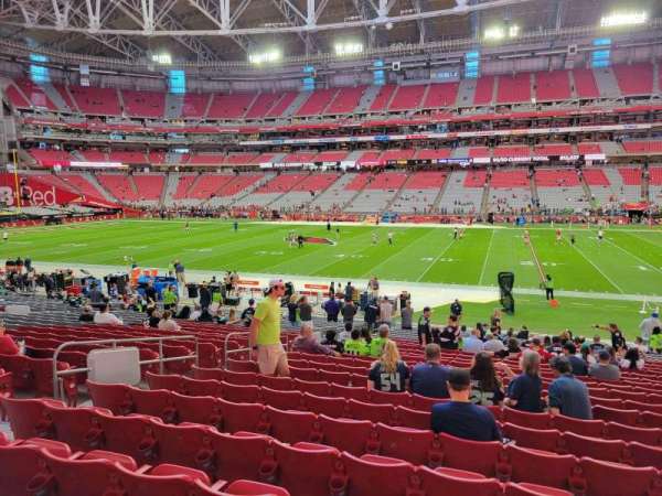State Farm Stadium, section: 127, row: 24, seat: 10