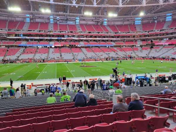 State Farm Stadium, section: 131, row: 19, seat: 6