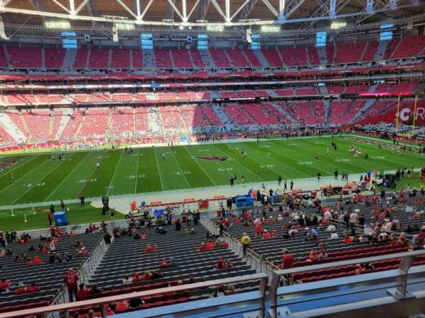 State Farm Stadium, section: 213, row: 3, seat: 10