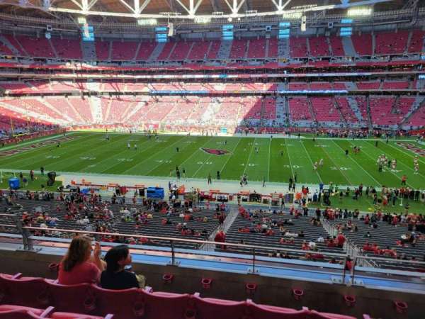 State Farm Stadium, section: 210, row: 5, seat: 10