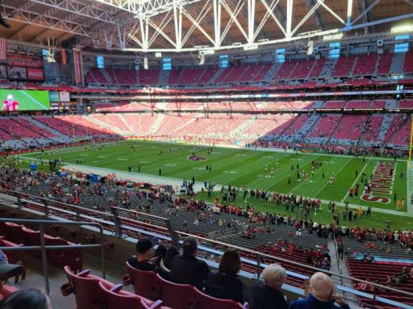 State Farm Stadium, section: 206, row: 5, seat: 10