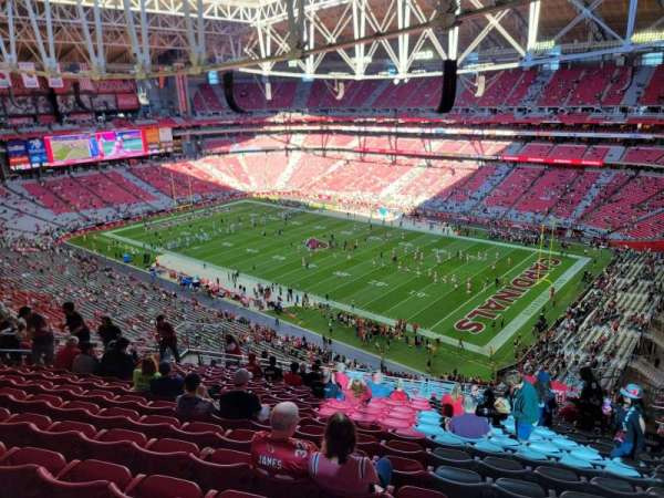 State Farm Stadium, section: 405, row: 14, seat: 10