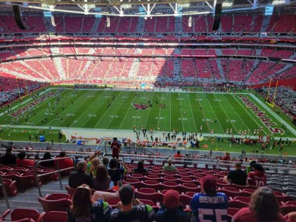 State Farm Stadium, section: 411, row: 11, seat: 13