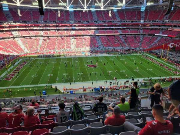 State Farm Stadium, section: 414, row: 7, seat: 7