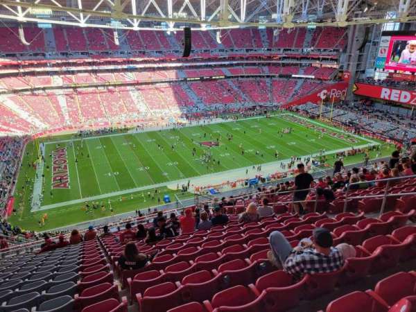 State Farm Stadium, section: 417, row: 17, seat: 10