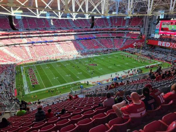 State Farm Stadium, section: 418, row: 15, seat: 10