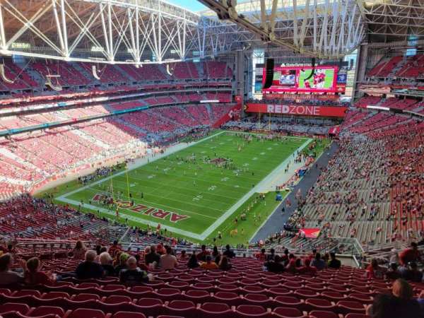 State Farm Stadium, section: 423, row: 17, seat: 14