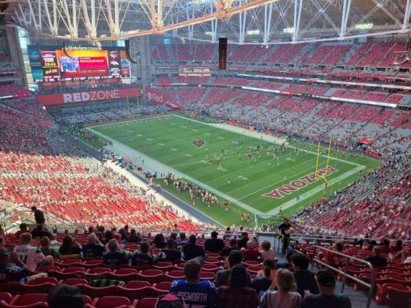 State Farm Stadium, section: 435, row: 15, seat: 3