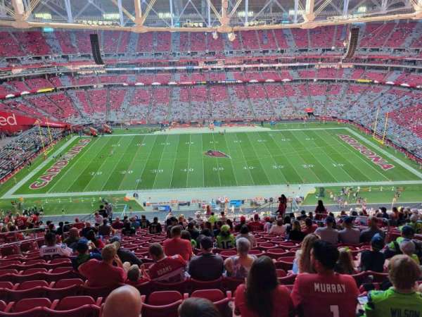 State Farm Stadium, section: 444, row: 19, seat: 9