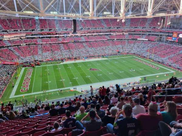 State Farm Stadium, section: 447, row: 18, seat: 10