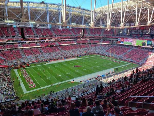 State Farm Stadium, section: 450, row: 10, seat: 10