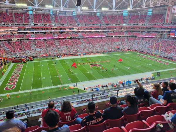 State Farm Stadium, section: 447, row: e, seat: 13