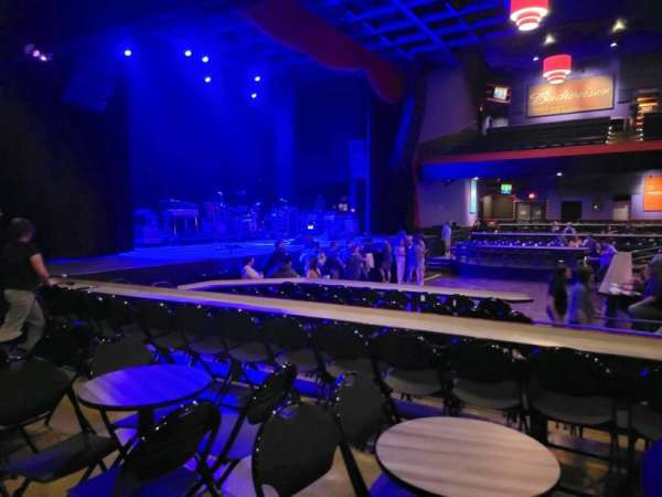 The Pageant, section: D Left, row: Tables