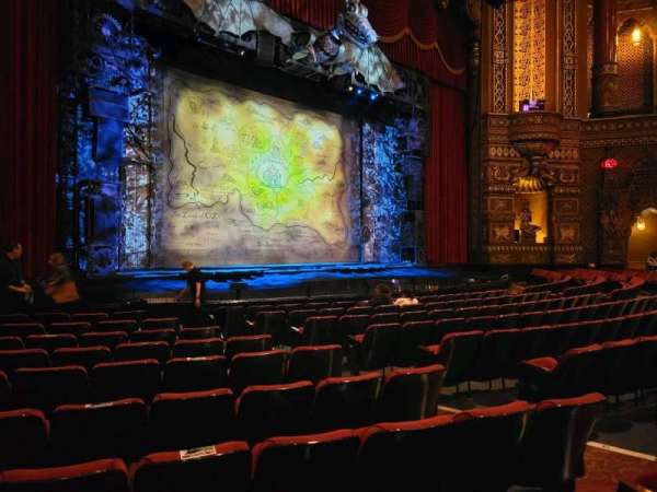 The Fabulous Fox Theatre, St. Louis, section: orchestra 2, row: k, seat: 15