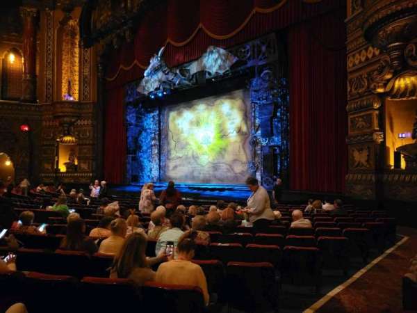 The Fabulous Fox Theatre, St. Louis, section: orchestra 6, row: o, seat: 32