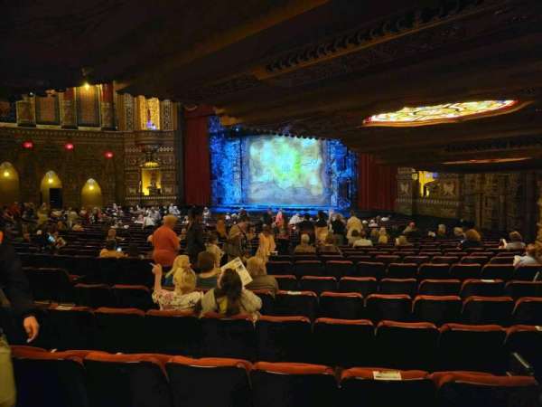 The Fabulous Fox Theatre, St. Louis, section: orchestra 6, row: cc, seat: 50
