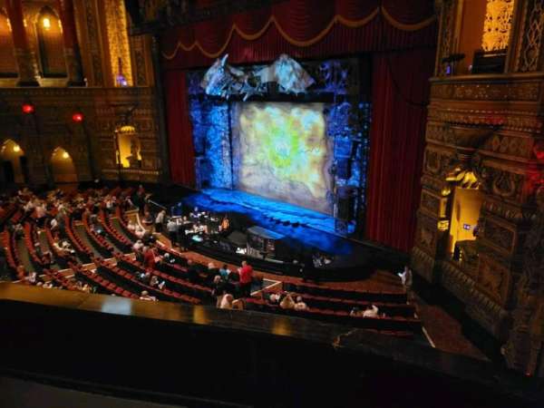 The Fabulous Fox Theatre, St. Louis, section: mezzanine 7, row: bb, seat: 58