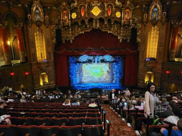 The Fabulous Fox Theatre, St. Louis, section: Middle balcony 3, row: l, seat: 101