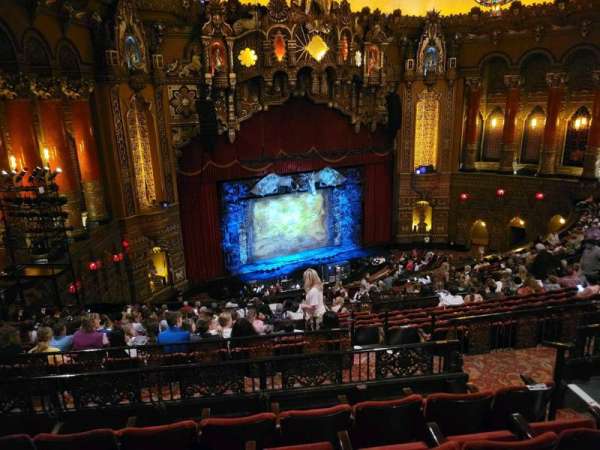 The Fabulous Fox Theatre, St. Louis, section: Middle balcony 1, row: p, seat: 41