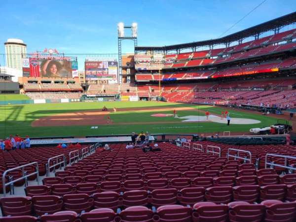 Busch Stadium, section: 156, row: 18, seat: 8