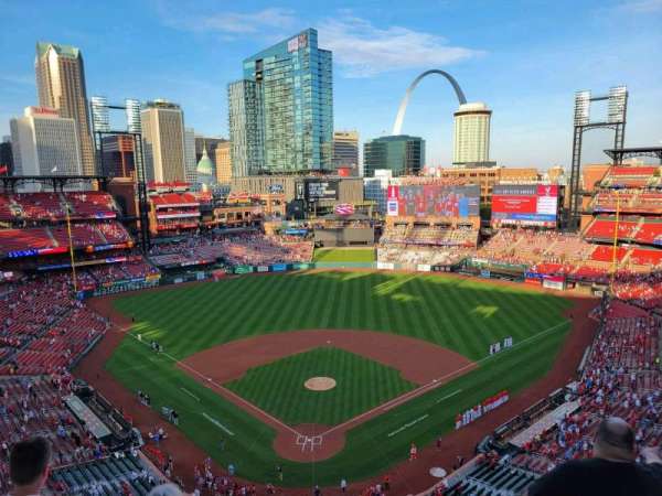 Busch Stadium, section: 449, row: 4, seat: 1a