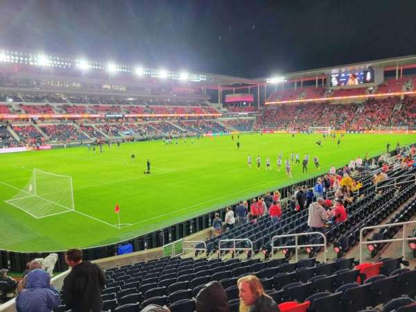 Energizer Park, section: 100, row: 16, seat: 13