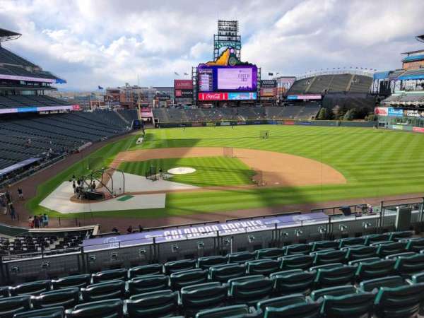 Coors Field, section: 225, row: 7, seat: 10