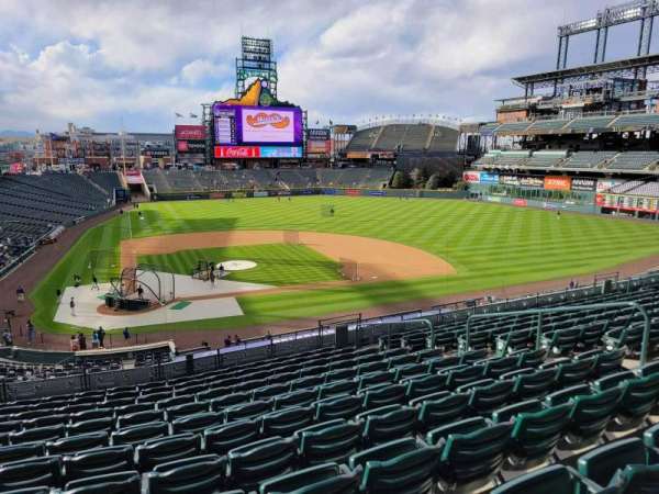 Coors Field, section: 226, row: 12, seat: 10