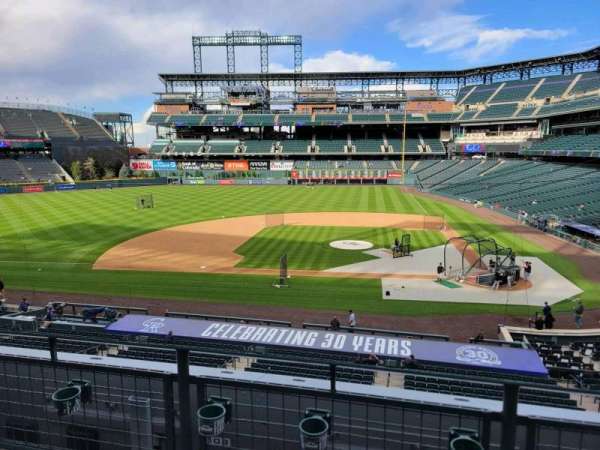 Coors Field, section: 236, row: 2, seat: 10