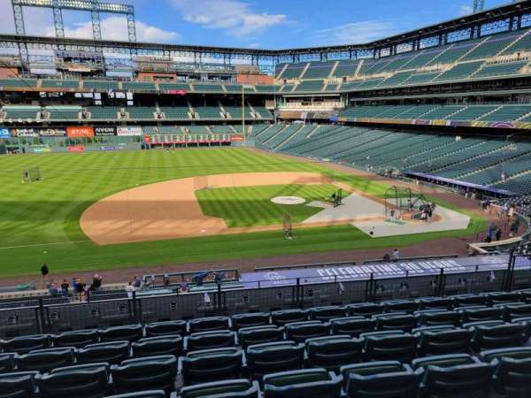 Coors Field, section: 239, row: 7, seat: 10