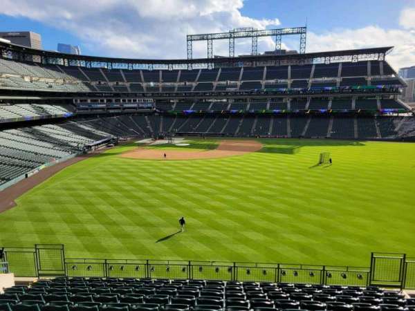 Coors Field, section: 205, row: 11, seat: 11