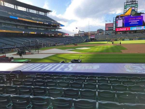 Coors Field, section: 123, row: 12, seat: 5