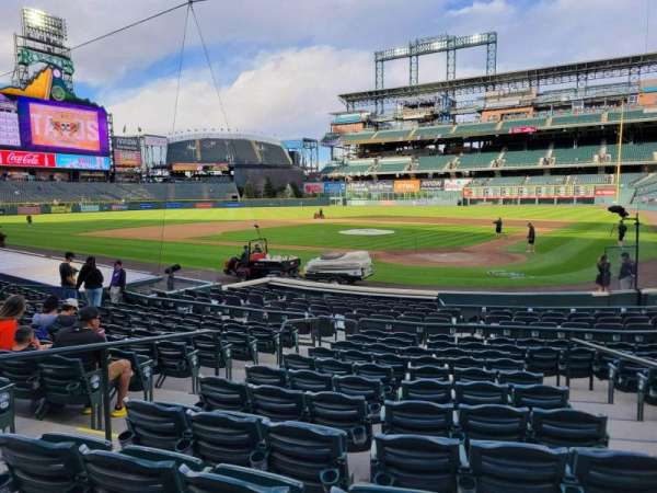 Coors Field, section: 133, row: 15, seat: 3
