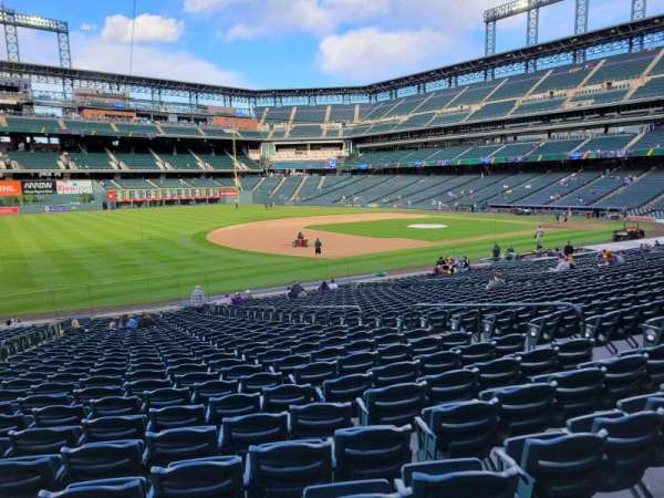 Coors Field, section: 143, row: 30, seat: 10