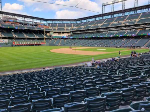 Coors Field, section: 144, row: 20, seat: 10