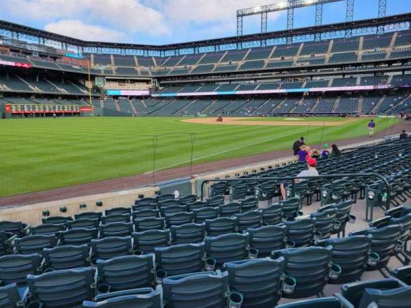 Coors Field, section: 147, row: 10, seat: 10