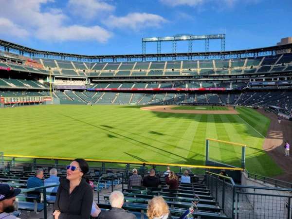 Coors Field, section: 151, row: 15, seat: 7