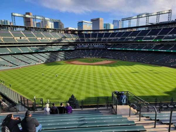 Coors Field, section: 403, row: 13, seat: 5