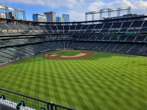 Coors Field, section: L302, row: 2, seat: 10