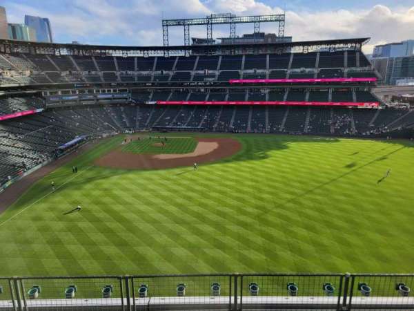 Coors Field, section: L305, row: 5, seat: 10