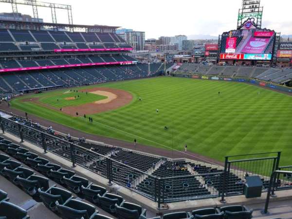 Coors Field, section: L315, row: 5, seat: 5