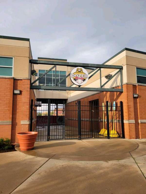 Dozer Park, section: 1st base gate