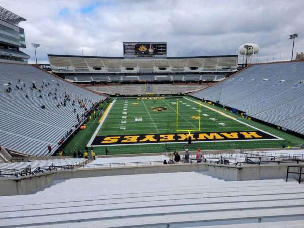 Kinnick Stadium, section: 217, row: 20, seat: 15
