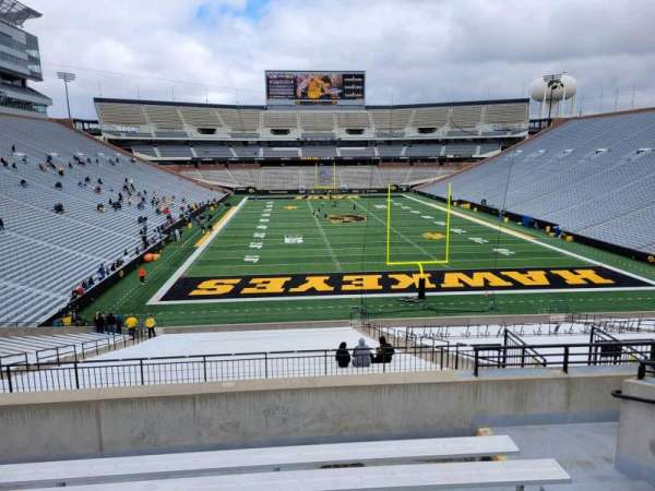 Kinnick Stadium, section: 217, row: 7, seat: 10