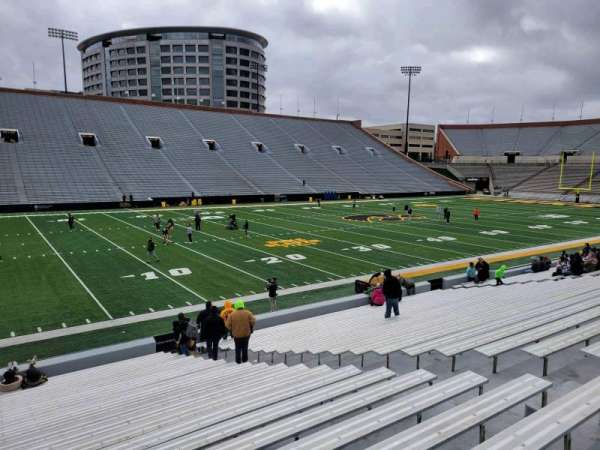 Kinnick Stadium, section: 130, row: 23, seat: 10