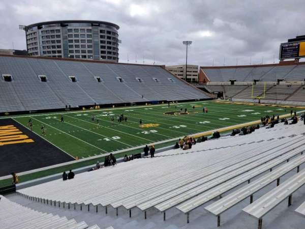 Kinnick Stadium, section: 131, row: 35, seat: 5