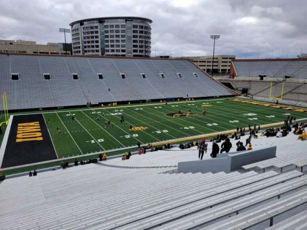 Kinnick Stadium, section: 130, row: 60, seat: 15