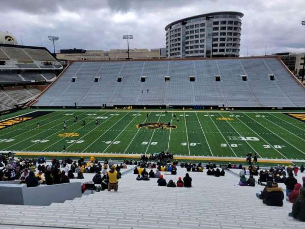 Kinnick Stadium, section: 126, row: 59, seat: 20