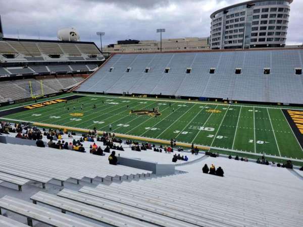 Kinnick Stadium, section: 124, row: 68, seat: 20